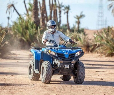 Balade en QUAD dans la palmeraie