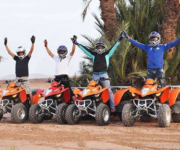 Balade en QUAD dans la palmeraie