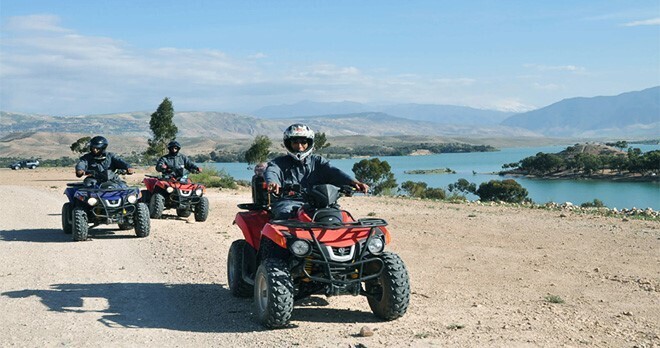 Marrakech – Balade en quad au lac Lalla Takerkoust
