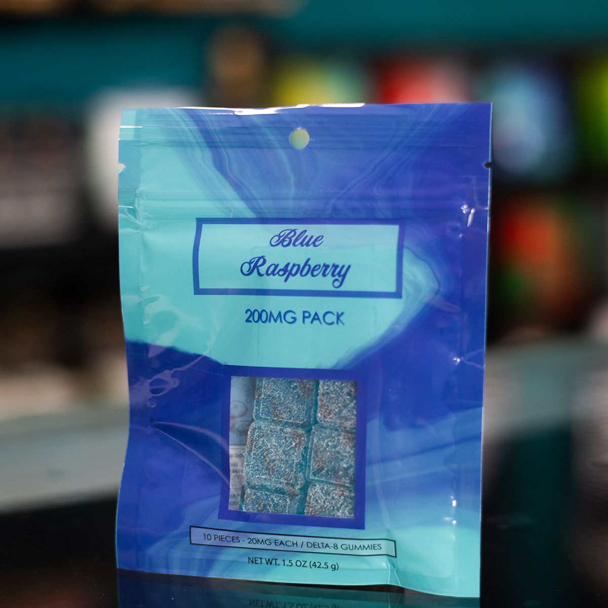 Delta 8 THC - Gummies - Blue Raspberry 200mg