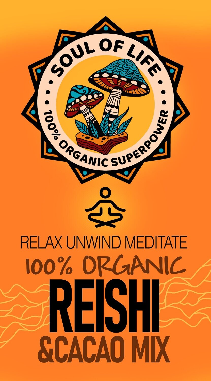 Reishi Mushroom Extract & Cacao Mix