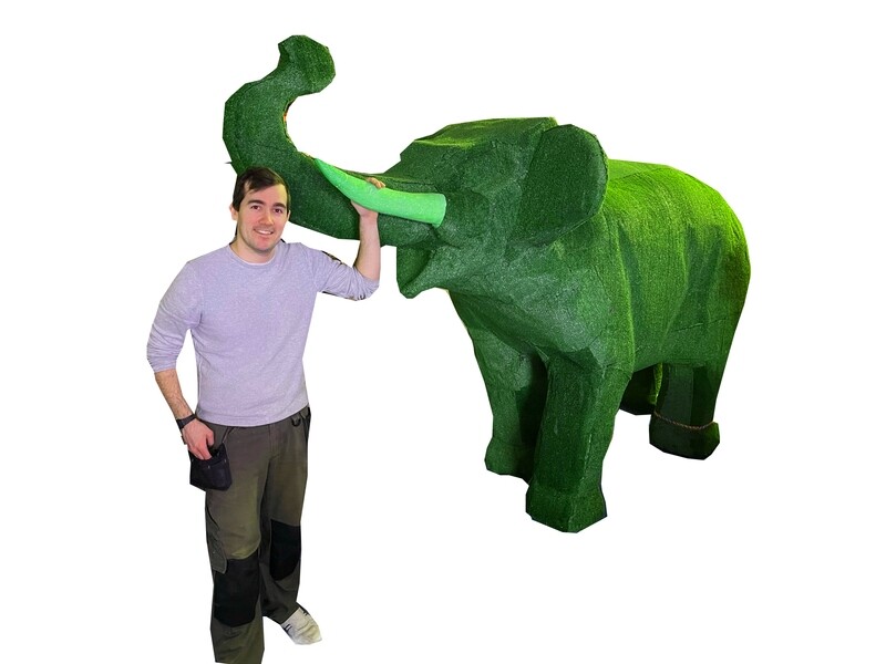 Elephant Topiary