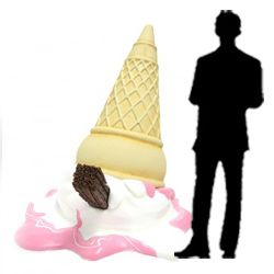 Giant Dropped Ice Cream