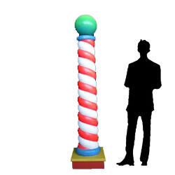 Swirled Post