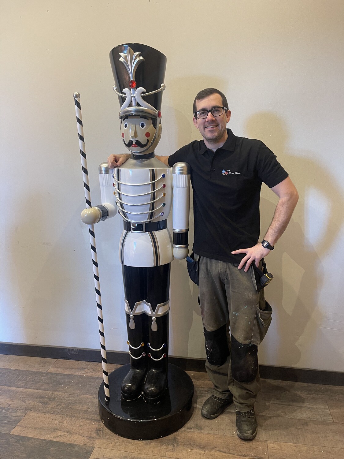 Toy Soldier with White Staff