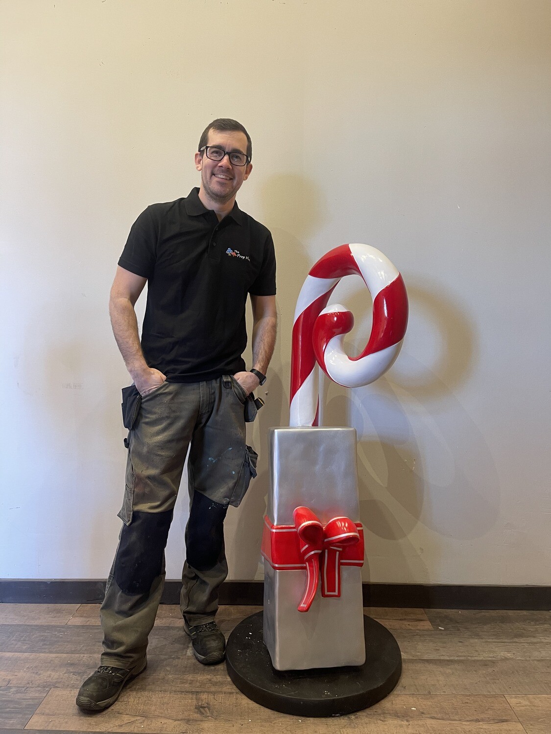 Candy Cane Present