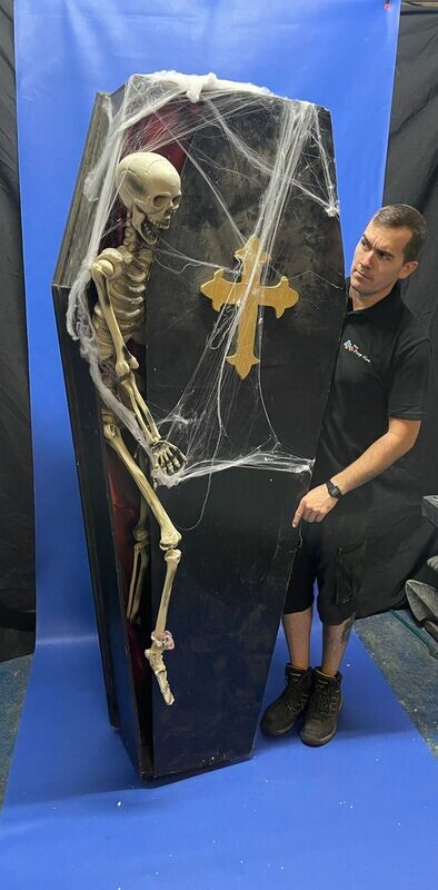 Coffin With Skeleton