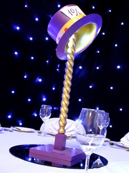 Mad Hatter Table Centre Piece