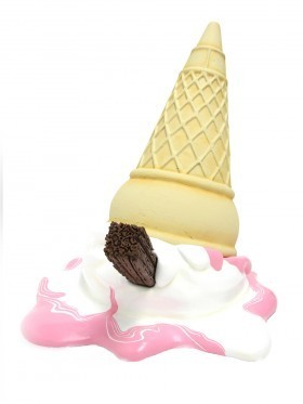 Giant Dropped Ice Cream