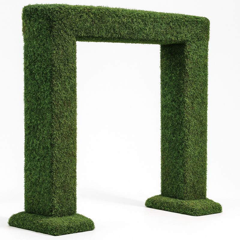 Box Hedge Door