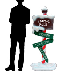 North Pole Sign
