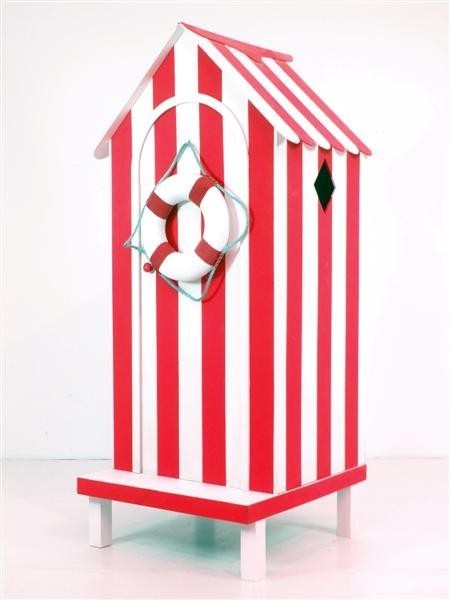 Red Beach Hut