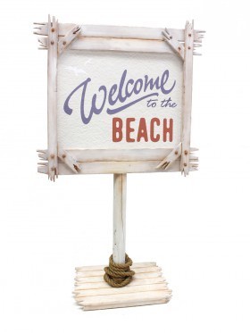 Driftwood Sign Welcome