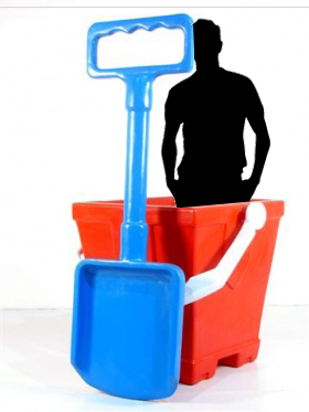 Giant Bucket and Spade