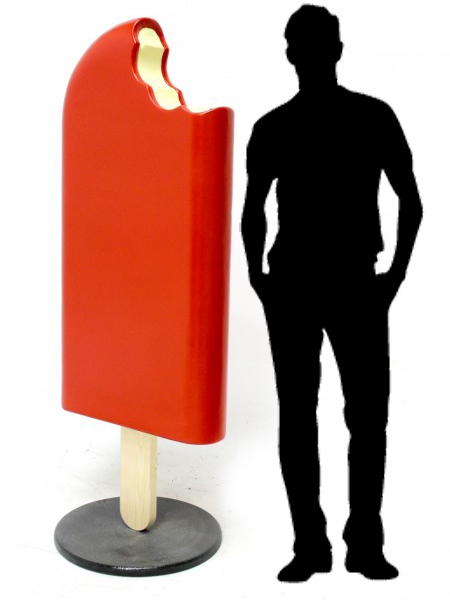 Giant Strawberry Lolly