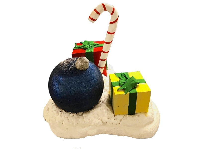 Presents and Baubles  in Snow
