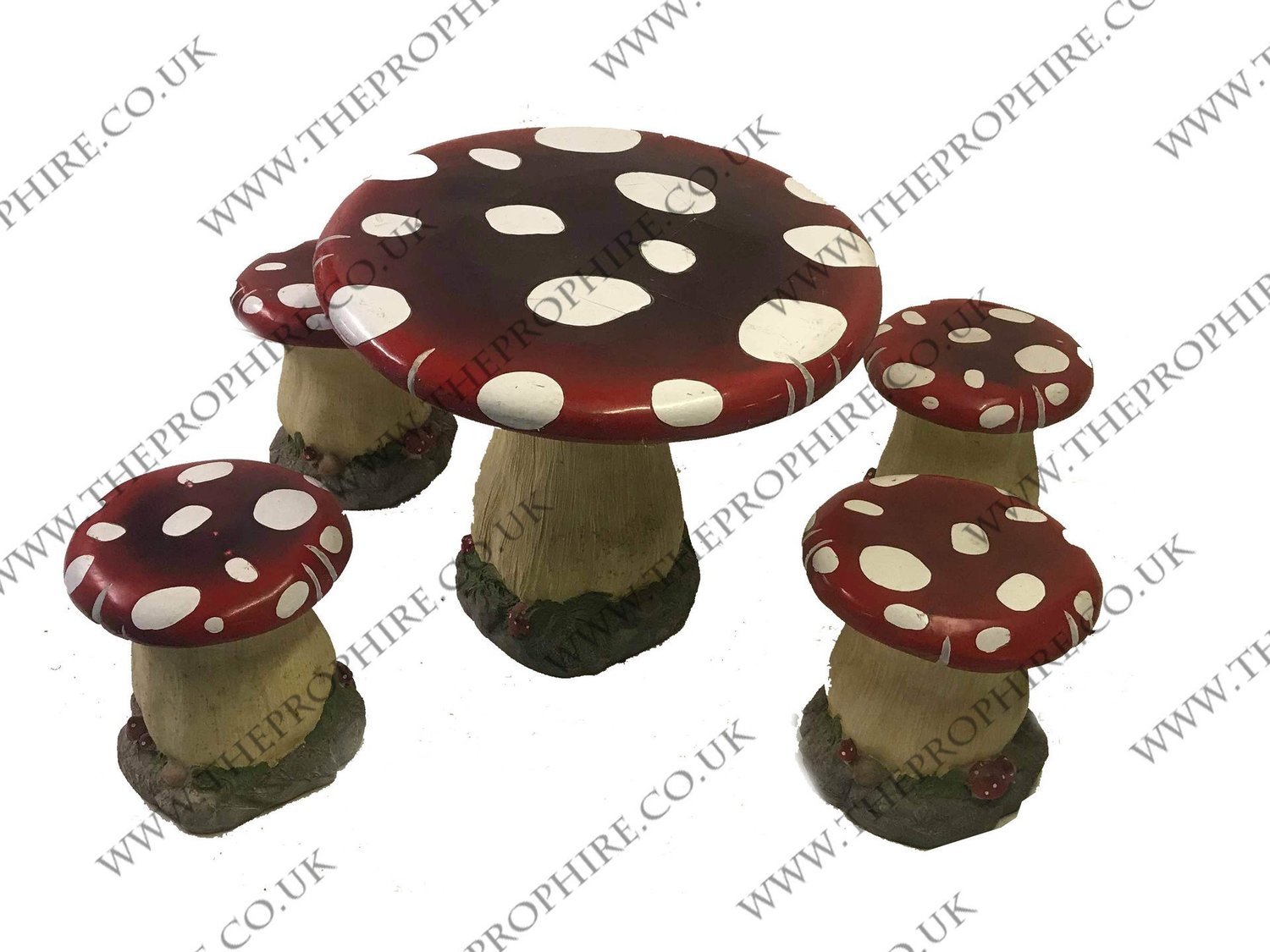 Mushroom Table and Chairs