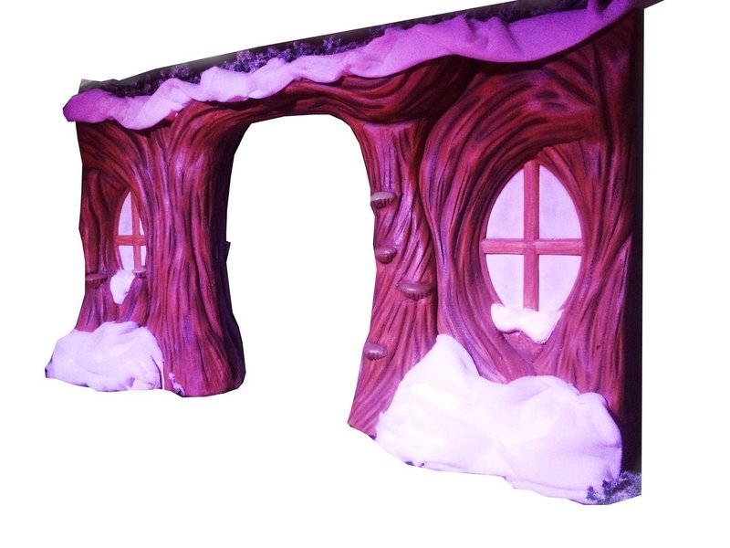 Grotto Front (Tree Hut)