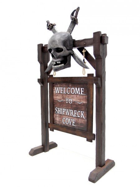 Pirate Welcome Sign