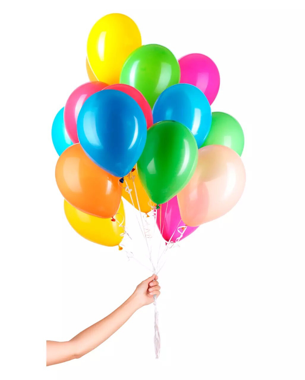 LATEX balloons per unit
