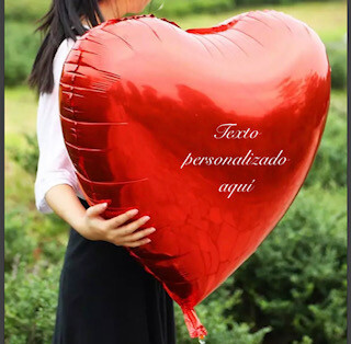 Personalized giant heart