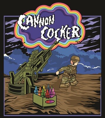 Cannon Cocker Stickers & Patches