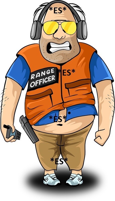 Range Officer Stickers &amp; Patches
