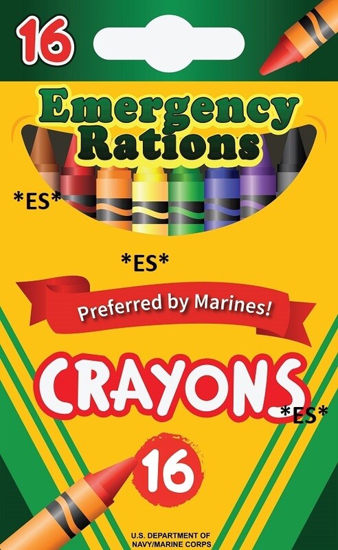 Emergency Rations Stickers &amp; Patches