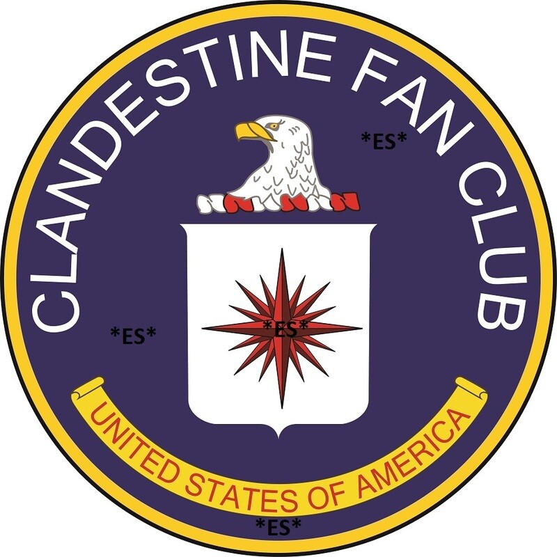 Clandestine Fan Club Stickers &amp; Patches
