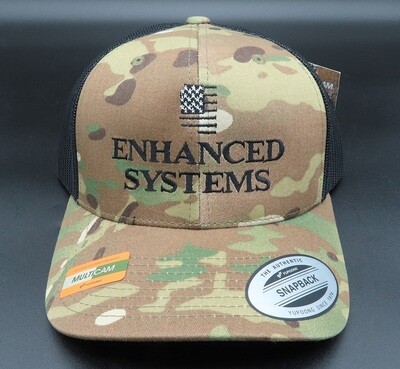 Enhanced Systems Multicam trucker hat