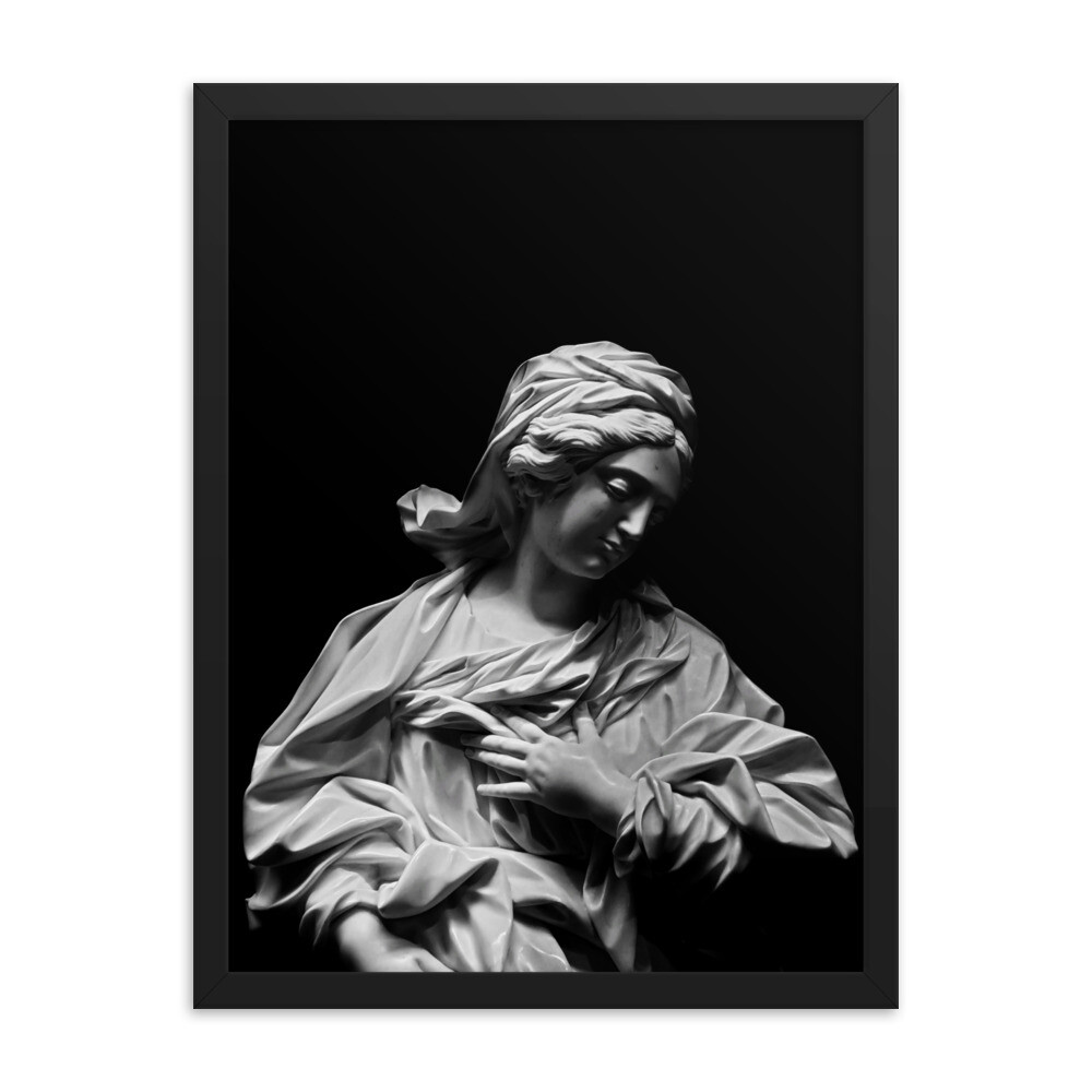 Roman Statue Framed Picture