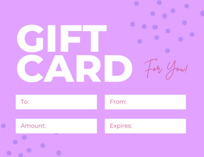 Gift card