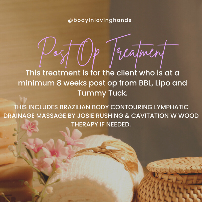 Post Op Acute Scarring (8 week minimum) Treatment Post Op Acute Scarring (8 week minimum) Treatment