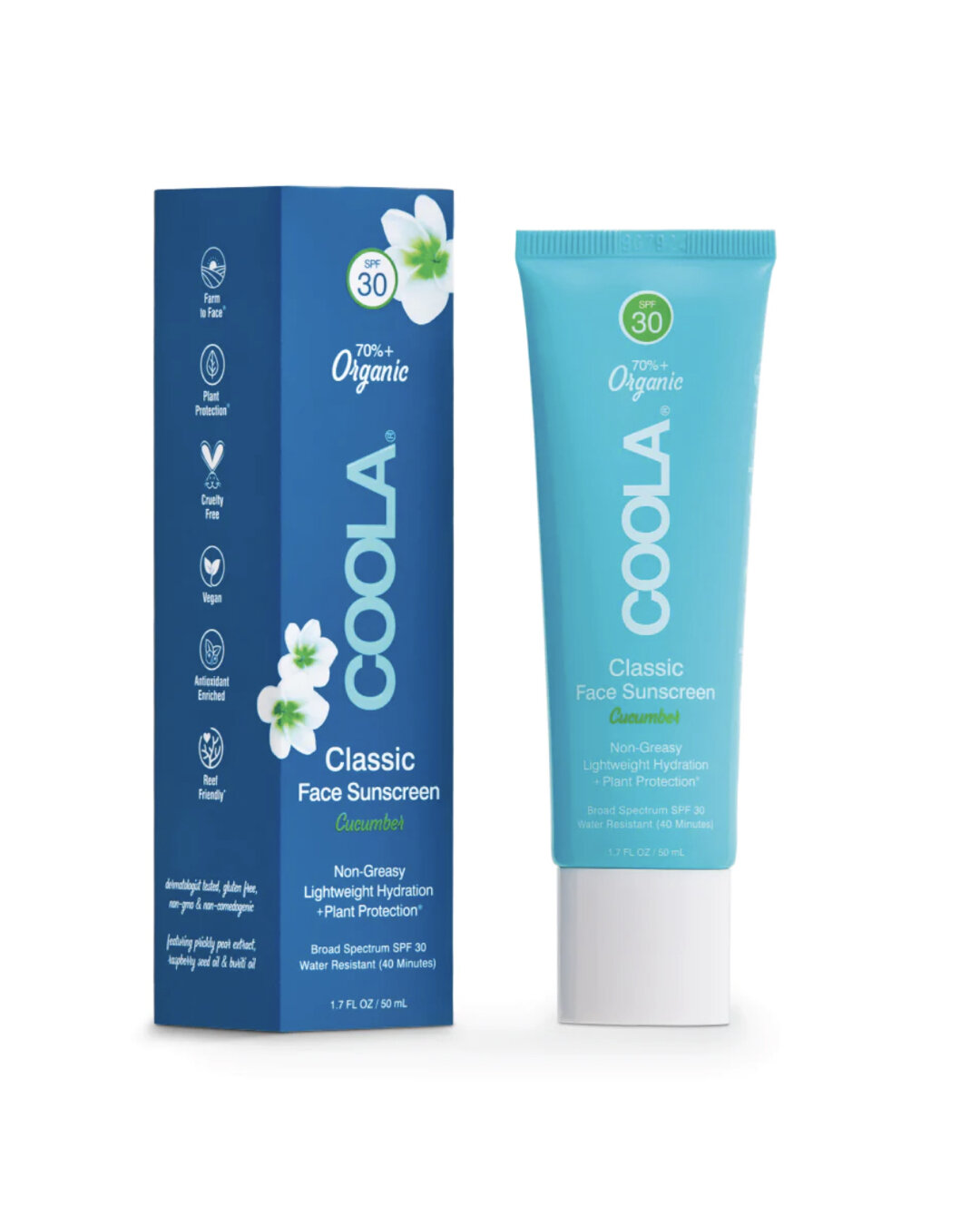 COOLA- Face Mineral Sunscreen Cucumber SPF 30