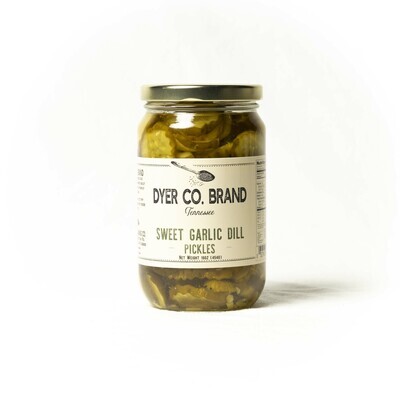 Dyer Co Brand Sweet Garlic Dill Pickles
