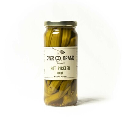 Dyer Co Brand Hot Pickled Okra