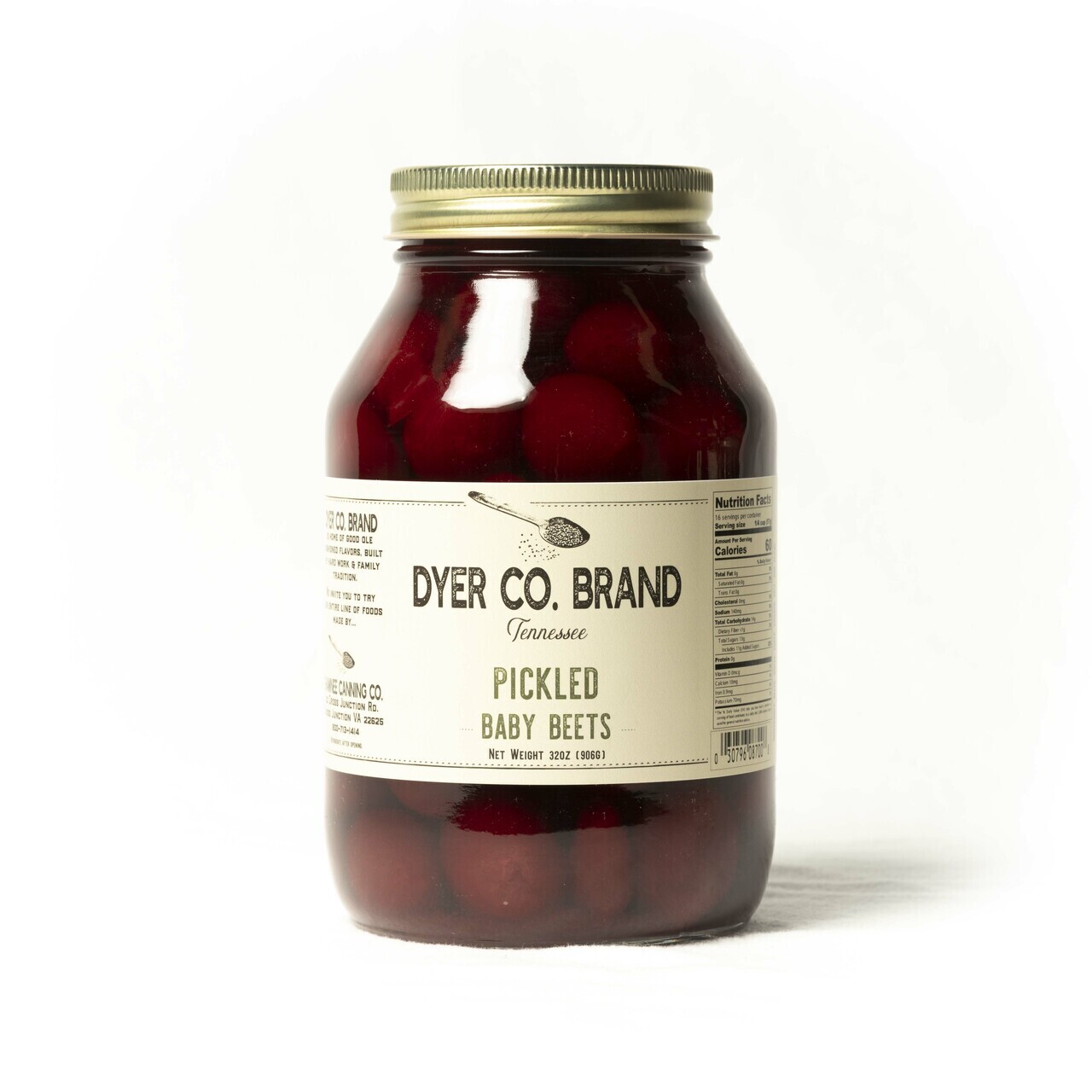 Dyer Co Brand Pickled Beets- Quart
