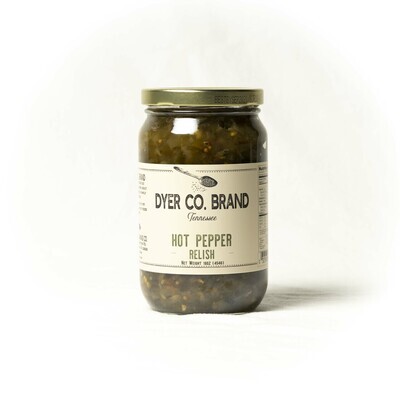 Dyer Co Brand Hot Pepper Relish