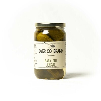 Dyer Co Brand Baby Dill Pickles