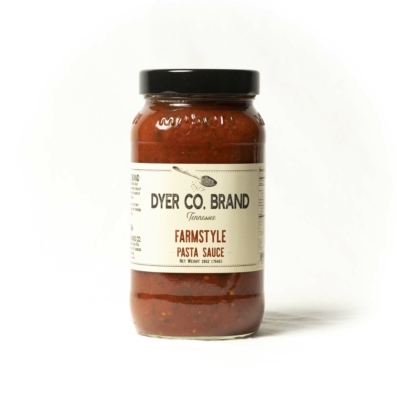 Dyer Co Brand Farmstyle Pasta Sauce 