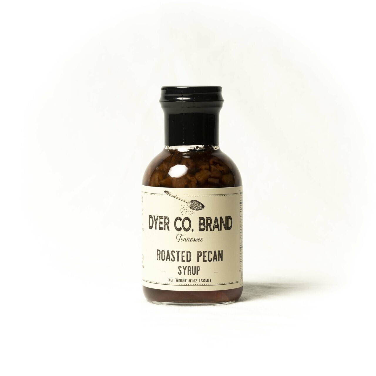 Dyer Co Brand Roasted Pecan Syrup- 8 oz