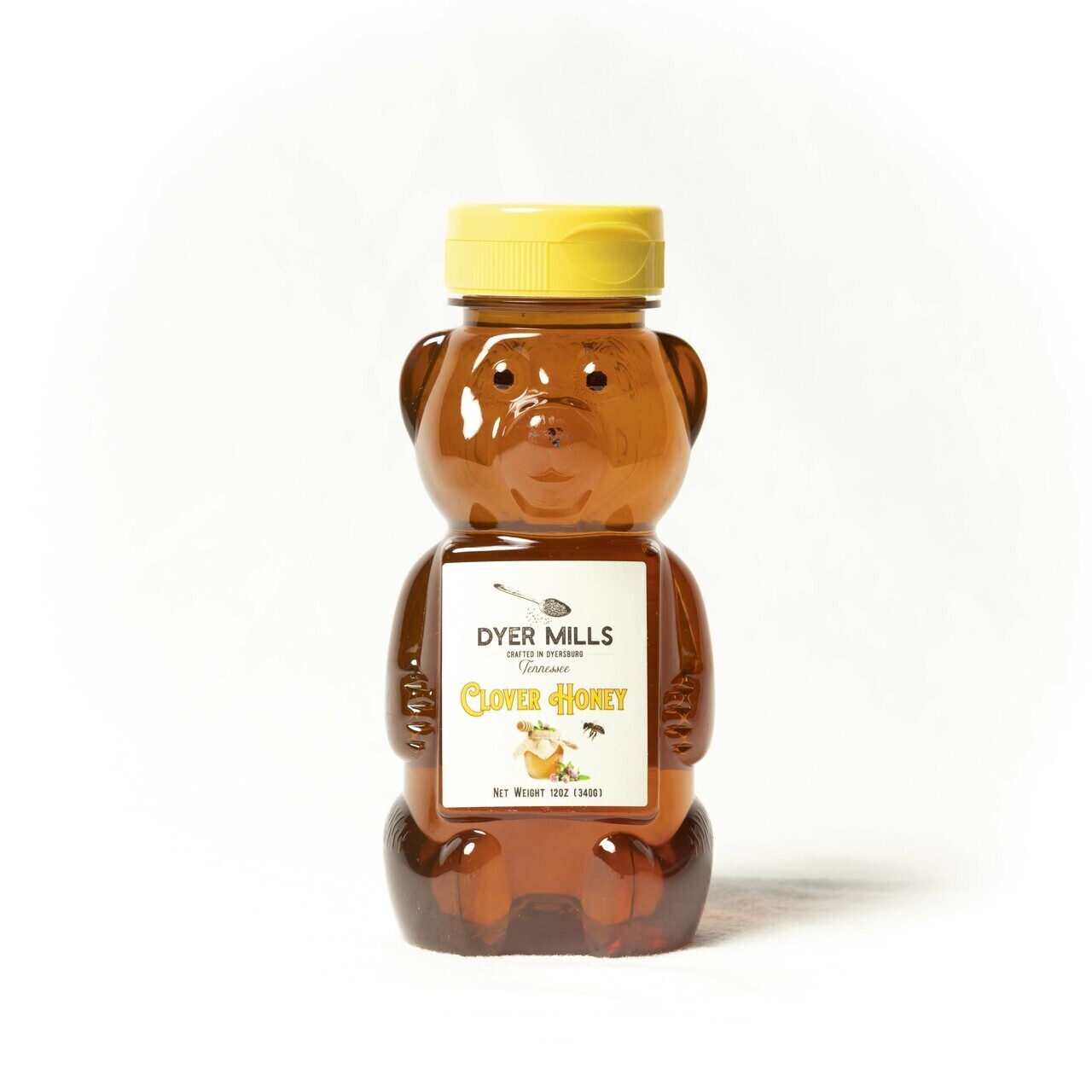 Dyer Co Brand Clover Honey Bear 12oz.