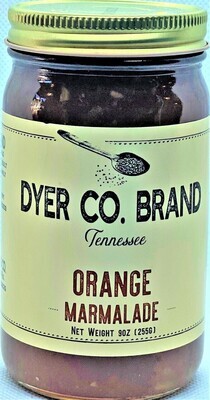 Dyer Co Brand Orange Marmalade - 1/2 Pint