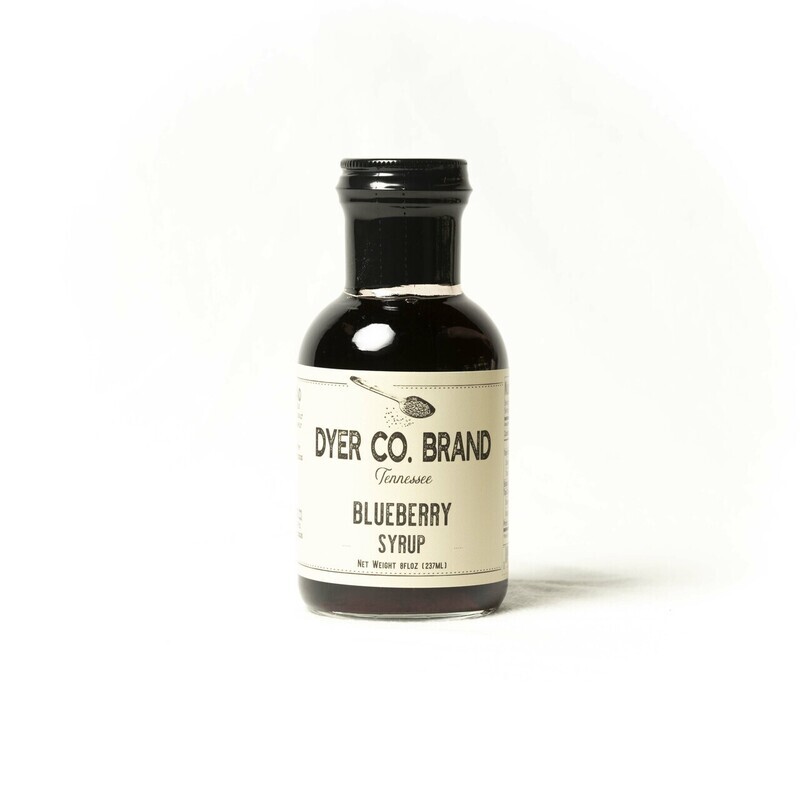 Dyer Co Brand Blueberry Syrup 12 oz