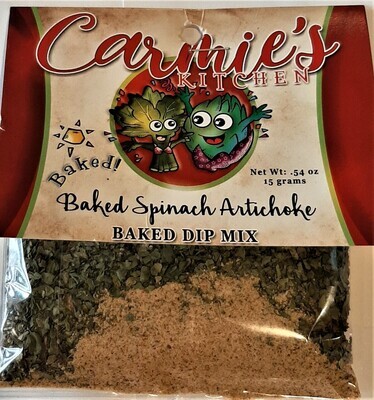 Carmie's Baked Spinach Artichoke Dip