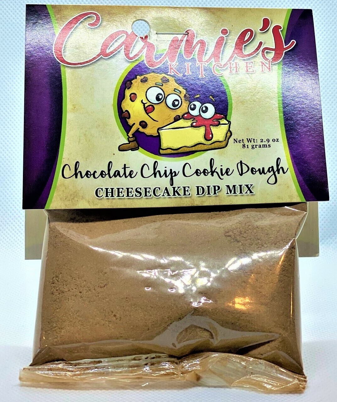 Carmie's Chip Cookie Dough Cheesecake Dip