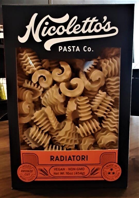 Nicolettos Pasta Co Bronze Cut Radiatori