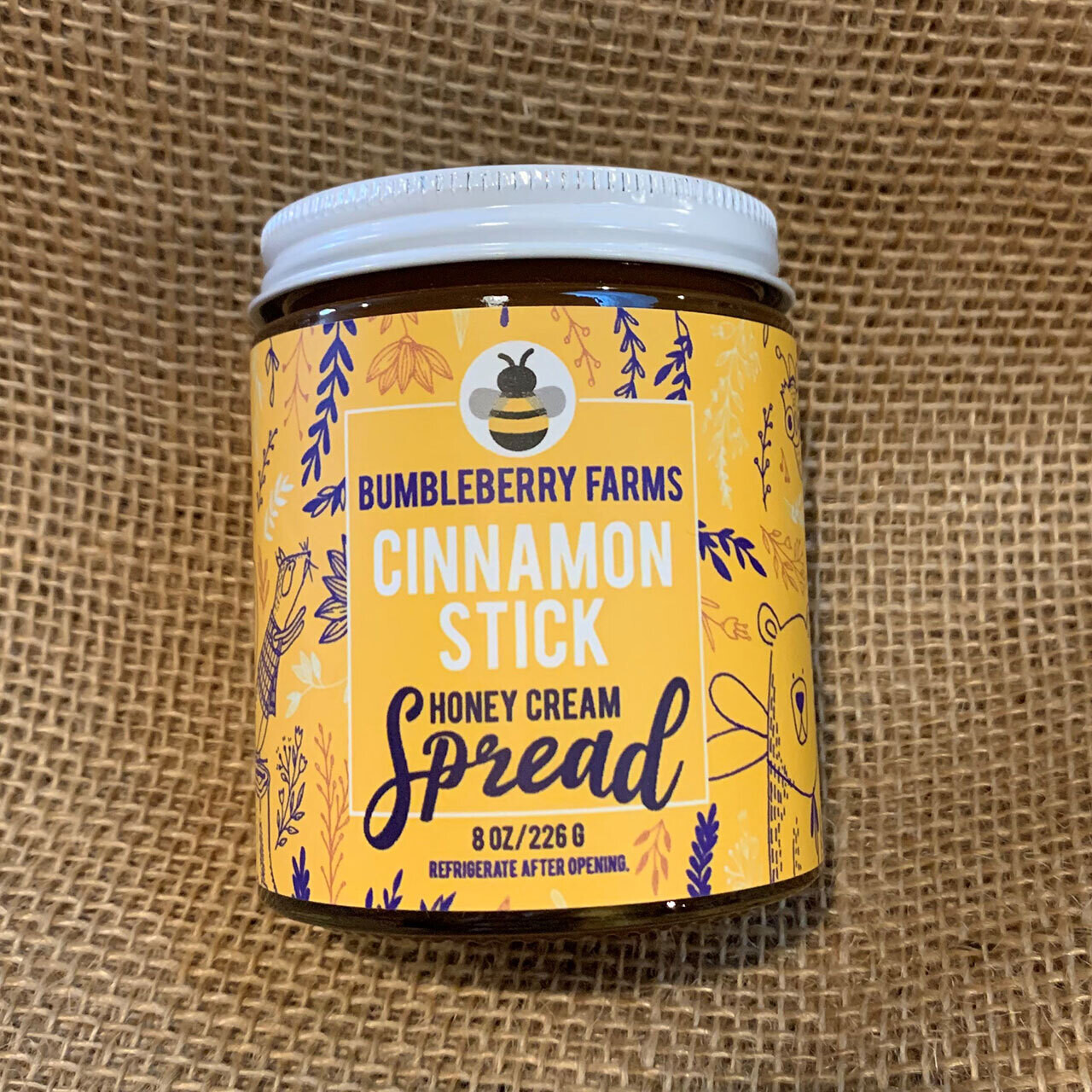 Cinnamon Stick Honey Cream Spread