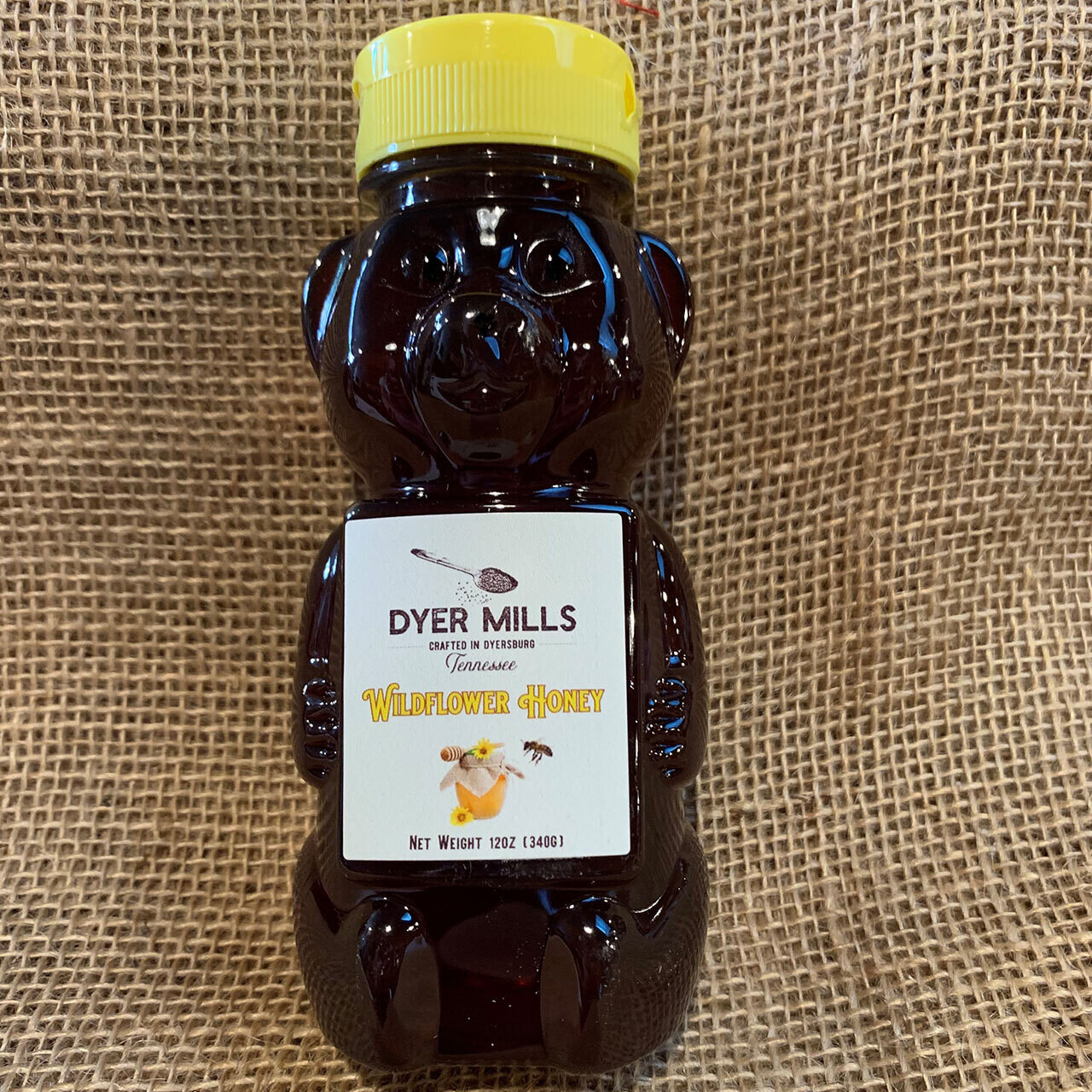 Dyer Co Brand Wildflower Honey Bear 12oz