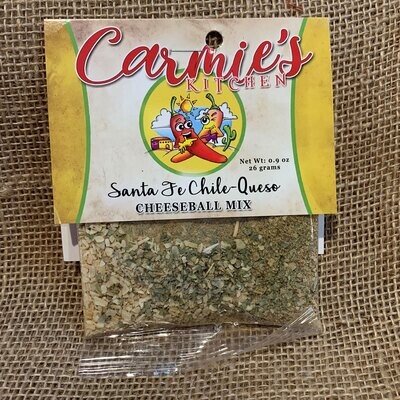 Santa Fe Chili-Queso Cheeseball